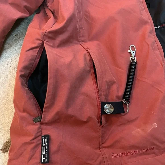 Scottevest Women’s Convertible Rust Jacket/Vest - Picture 4 of 7